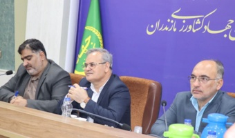 با حضور معاون وزیر و رییس سازمان تات،جلسه شورای هماهنگی کشاورزی در سازمان جهاد کشاورزی مازندران برگزار شد