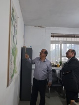 بازدید دکتر ابوذری، سرپرست مرکز تحقیقات و آموزش کشاورزی  از ایستگاه تحقیقات جنگل و مرتع چمستان