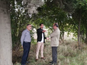 بازدید سرپرست مرکز از ایستگاه تحقیقات باغبانی بهشهر