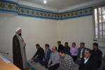 نماز جماعت توسط مسئول حوزه نمایندگی ولی فقیه سازمان جهاد کشاورزی استان یزد در نمازخانه مرکز ملی تحقیقات شوری اقامه شد.
