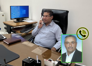 تجلیل از همکار رزمنده مرکز ملی تحقیقات شوری به مناسبت هفته دفاع مقدس