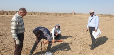 در راستای هم افزایی و تعامل با مرکز تحقیقات و آموزش کشاورزی و منابع طبیعی استان گلستان، محقق مرکز ملی تحقیقات شوری به منظور  تهیه نقشه شوری خاک ایستگاه تحقیقات شوری به آن مرکز اعزام شد.