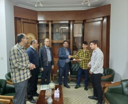در مراسمی از تعدادی دانش آموزان مقاطع مختلف تحصیلی و دانشجویان کارکنان مرکز ملی تحقیقات شوری تقدیر بعمل آمد