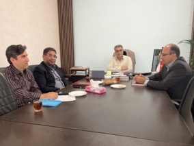 سرپرست و معاون پژوهشی مرکز ملی تحقیقات شوری با معاونت تولیدات گیاهی سازمان جهاد کشاورزی استان یزد دیدار کردند.