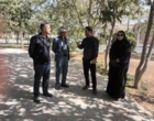 بازدید علمی دکتر خلج و دکتر حسینی‌نیا از درختان فضای سبز شهرستان دلیجان و بررسی علل خشکیدگی و زوال گیاهان