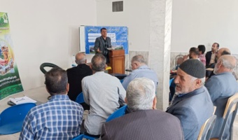 کاروان ترویج بهره‌وری با محوریت الگوی کشت ملی در دلیجان برگزار شد