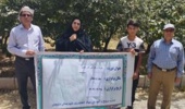 بازدید محققان معین پژوهشکده گل و گیاهان زینتی از باغ‌های شهرستان دلیجان در قالب طرح یاوران تولید