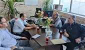 بازدید رئیس پژوهشکده گل و گیاهان زینتی و همکاران از شرکت کشت و صنعت سرزمین گل حامی و تدوین پیش‌نویس تفاهم‌نامه همکاری علمی