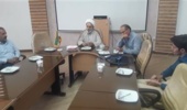 برگزاری جلسه عمومی با حضور حجت‌الاسلام والمسلمین قربانی در پژوهشکده گل و گیاهان زینتی و بازدید از پروژه‌های تحقیقاتی