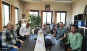 برگزاری جلسه مشترک با آقای عبیدی، تولیدکننده گل و گیاهان زینتی جنوب کشور، و بررسی ظرفیت‌های همکاری و چالش‌های صادرات