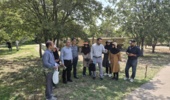 بازدید محققین پژوهشکده گل از باغ ملی گیاهشناسی تهران