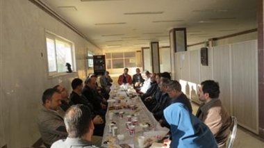 برگزاری جلسه صبحانه کاری با محوریت مشکلات بسترهای کشت و توسعه همکاری با اداره هواشناسی در محلات
