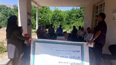 برگزاری کارگاه آموزشی آفات درختان میوه در بخش جاسب شهرستان دلیجان با مشارکت پژوهشکده گل و گیاهان زینتی