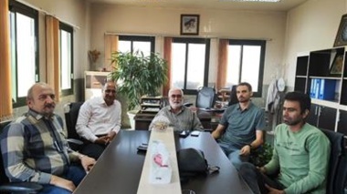 برگزاری جلسه مشترک با آقای عبیدی، تولیدکننده گل و گیاهان زینتی جنوب کشور، و بررسی ظرفیت‌های همکاری و چالش‌های صادرات