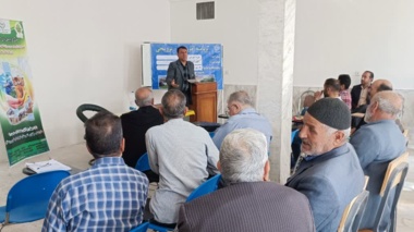 کاروان ترویج بهره‌وری با محوریت الگوی کشت ملی در دلیجان برگزار شد