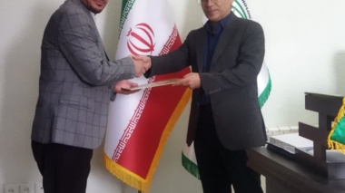 مراسم معارفه سرپرست مدیریت حوزه ریاست پارک ملی علم و فناوری کشاورزی و منابع طبیعی