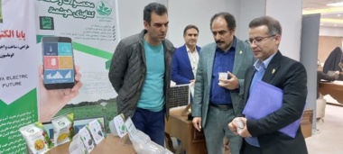 بازدید رئیس پارک علم و فناوری کشاورزی و منابع طبیعی کشور از نمایشگاه فن بازار