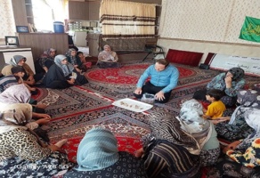 آموزش کشت مهارتی زعفران و زنان روستای مشکین آباد