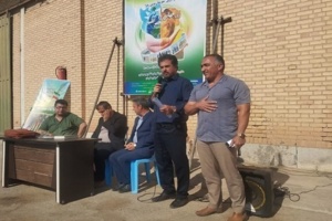 نهمین کاروان ترویج بهره‌وری ویژه الگوی کشت ملی محصولات زراعی با رویکرد تغییر اقلیم در شهرستان بوئین زهرا