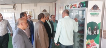 بازدید رئیس مؤسسه تحقیقات علوم دامی کشور از کارخانه تولید خوراک سگ در قزوین