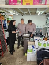 حضور محقق  مرکز تحقیقات کشاورزی در کنترل، نظارت وبازرسی انواع مواد کودی استان
