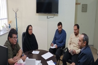 جلسه بخش تحقیقات گیاهپزشکی با معاونت پژوهشی مرکز تحقیقات