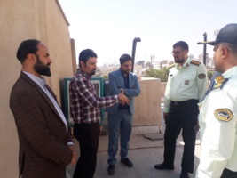 بازدید کارشناسان مرکز تحقیقات و آموزش کشاورزی استان از ظرفیت های کارگاهی فراجا