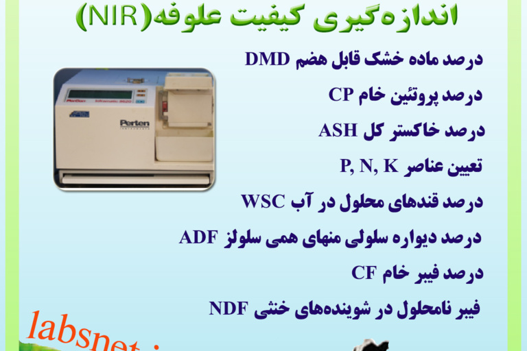 اندازه گیری کیفیت علوفه