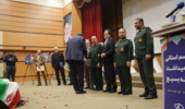 تجلیل از سه کارمند برگزیده موسسه رازی در مراسم استانی گرامیداشت هفته بسیج