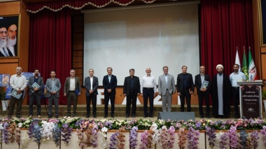 برگزاری مراسم گرامیداشت هفته دفاع مقدس و تجلیل از جامعه ایثارگری و بسیجیان موسسه رازی