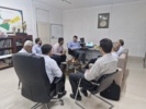 ارایه نتایج مطالعات تخصصی و بازدید میدانی کارشناسان پژوهشکده حفاظت خاک و آبخیزداری، جهت ارزیابی و بازطراحی ایستگاه پمپاژ شرکت مزرعه نمونه سازمان اتکا