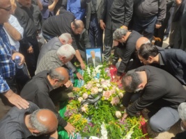 برگزاری مراسم تشییع، تدفین و بزرگداشت مرحوم دکتر احمد اخیانی رئیس فقید مرکز تحقیقات و آموزش کشاورزی و منابع طبیعی استان سمنان(شاهرود)