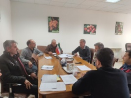 برگزاری جلسه کمیته تولید در مرکز تحقیقات و آموزش کشاورزی و منابع طبیعی استان سمنان (شاهرود)