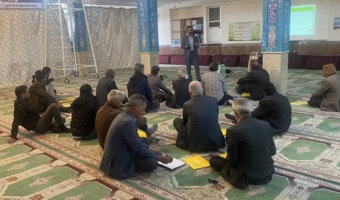 کارگاه آموزشی مدیریت تلفیقی آفات مهم سیب در شهر مجن برگزار شد