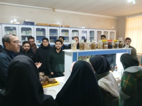 بازدید دانشجویان دانشگاه صنعتی شاهرود از بخش‌های تحقیقاتی مرکز و آشنایی با دستاوردها