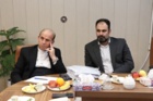 محمد صدیق مرتضوی، رئیس مؤسسه تحقیقات علوم شیلاتی کشور با سید شریف موسوی، مدیرکل شیلات استان خوزستان دیدارکرد.