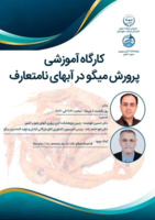 تدریس در کارگاه آموزشی پرورش میگو در آب‌های نامتعارف