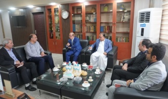 دیدار معاون صید و بنادر ماهیگیری سازمان شیلات ایران با رئیس سازمان جهاد کشاورزی خوزستان؛ تأکید بر تعامل پژوهش و اجرا