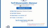 عضو هیئتعلمی پژوهشکده آبزیپروری آبهای جنوب کشور در جمع دو درصد دانشمندان پراستناد جهان در سالهای ۲۰۲۵ و ۲۰۲۶ قرار گرفت