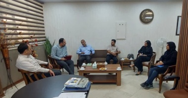 نشست مشترک بین پژوهشکده آبزی‌پروری آب‌های جنوب کشور و شرکت پیشرودانه دز