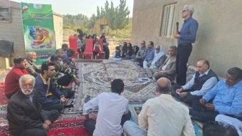 برگزاری نهمین کاروان ترویج بهره وری ویژه الگوی کشت محصولات زراعی با رویکرد تغییر اقلیم