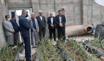 بازدید معاون پژوهش و فناوری سازمان تات از ایستگاه تحقیقات کشاورزی و منابع طبیعی زهک