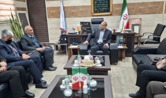 دیدار رئیس مرکز با فرماندار ویژه زابل با محوریت تبیین برنامه های راهبردی پژوهشی مرکز در توسعه کشاورزی پایدار منطقه سیستان