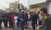 حضور رئیس مرکز و همکاران در راهپیمایی و عزاداری شهادت قائد امت ، حضرت آیت الله العظمی امام خامنه ای و تشییع پیکر مطهر شهیدان حمله ناجوانمردانه چابهار