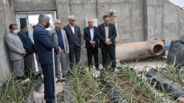 بازدید معاون پژوهش و فناوری سازمان تات از ایستگاه تحقیقات کشاورزی و منابع طبیعی زهک