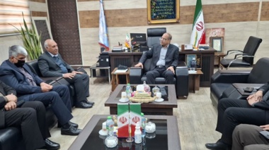 دیدار رئیس مرکز با فرماندار ویژه زابل با محوریت تبیین برنامه های راهبردی پژوهشی مرکز در توسعه کشاورزی پایدار منطقه سیستان