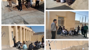برگزاری کارگاه آموزشی ، عملی و تئوری آماده‌سازی بستر کشت گیاهان زینتی در هنرستان امام خمینی(ره)
