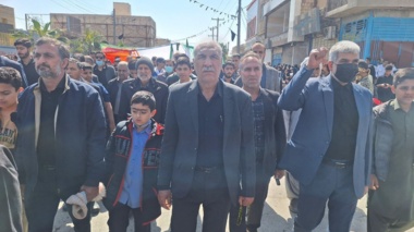 حضور  شگفت انگیز و پور شور رئیس  و همکاران مرکز  در راهپیمایی روز جهانی قدس