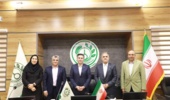 تودیع و معارفه رئیس امور مالی مؤسسه تحقیقات اصلاح و تهیه نهال و بذر