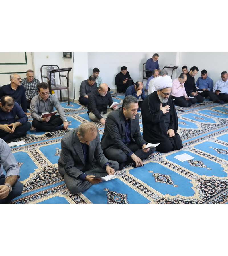 برگزاری مراسم زیارت عاشورا و گرامیداشت اربعین حسینی در انستیتو تحقیقات بین‌المللی ماهیان خاویاری